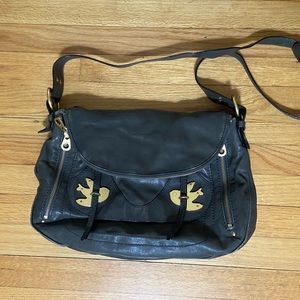 Marc Jacobs Petal to the Metal Natasha taupe crossbody bag